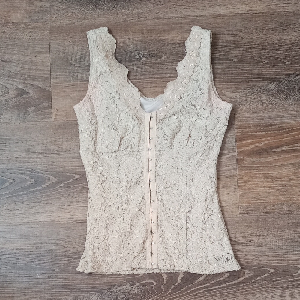 Vintage Lace Corset Top